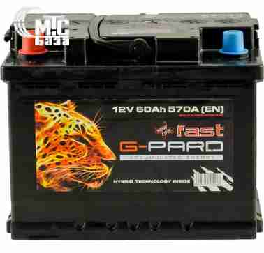 Аккумуляторы Аккумулятор G-Pard Fast TRC060-F00 [6CT-60R] EN570 А 241x175x190мм
